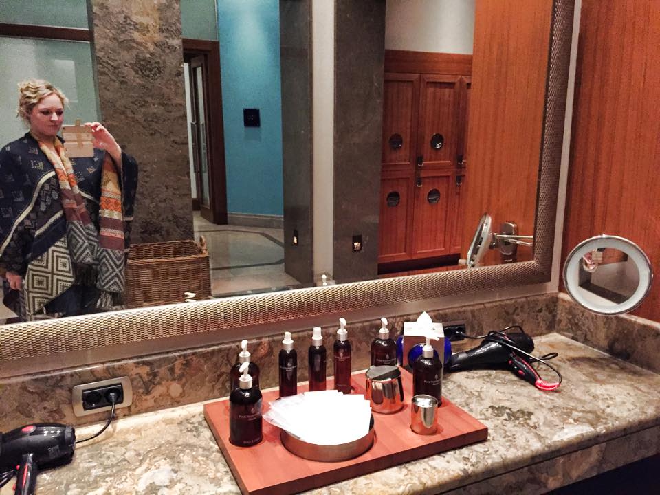 Vestiaire du Spa Four Seasons Bosphorus Istanbul © Capucineee.com