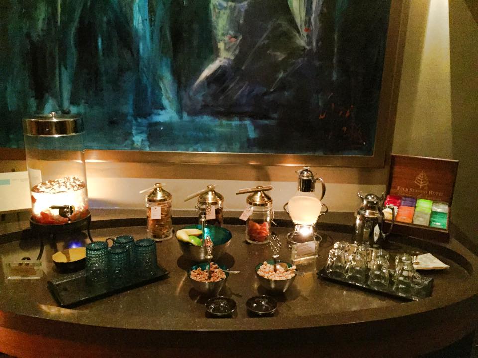 salle de repos du Spa Four Seasons Bosphorus Istanbul © Capucineee.com