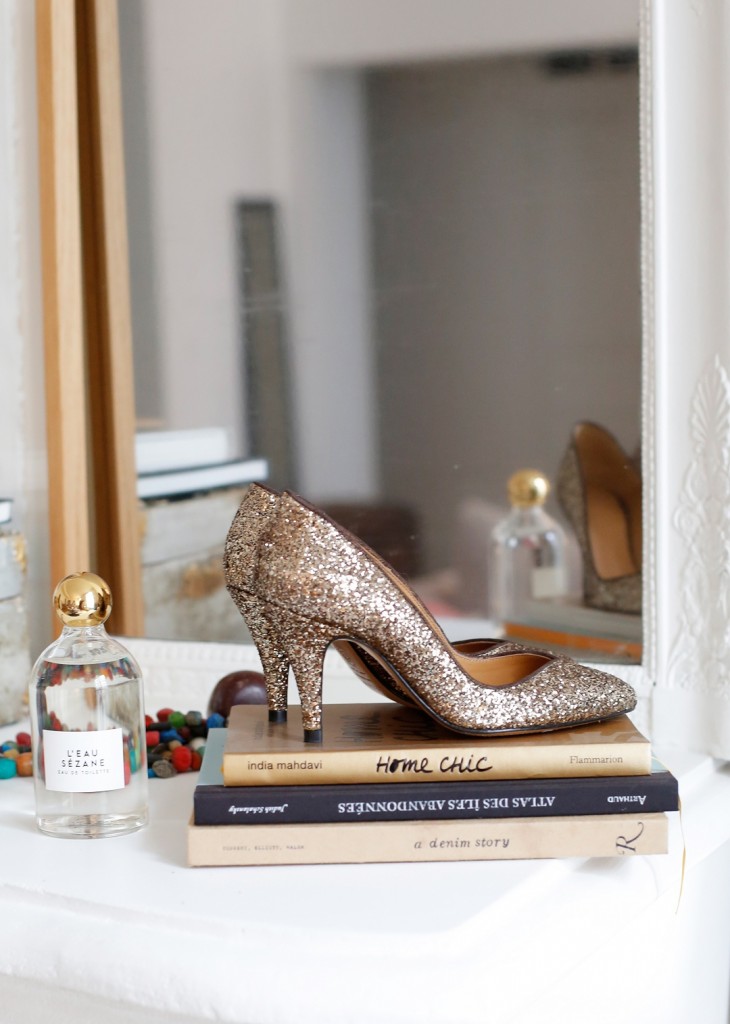 Escarpins glitter Sezane