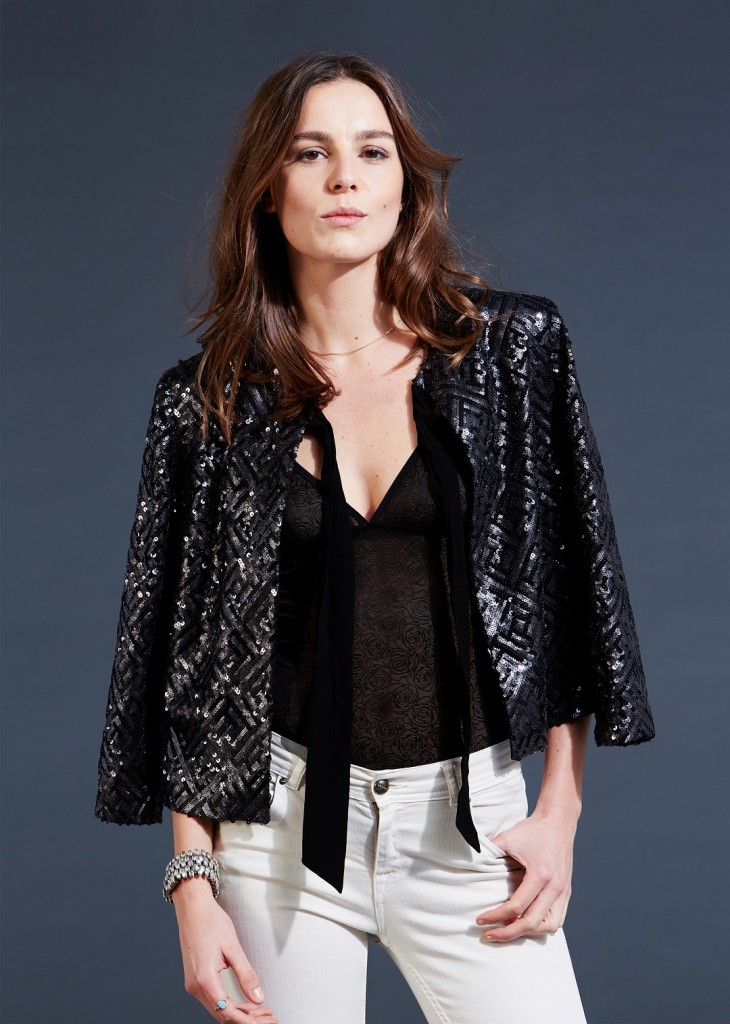 Veste Sézane à sequins