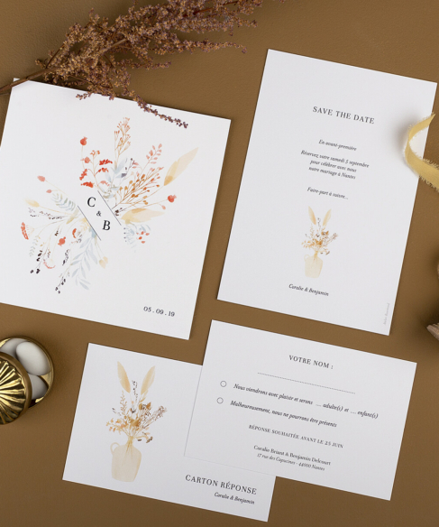 Comment réussir le carton d’invitation pour son mariage ?