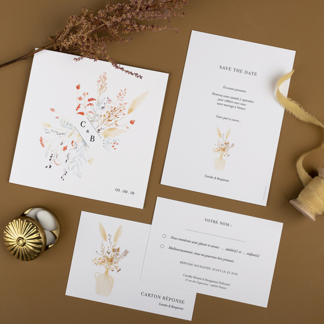 Comment réussir le carton d’invitation pour son mariage ?